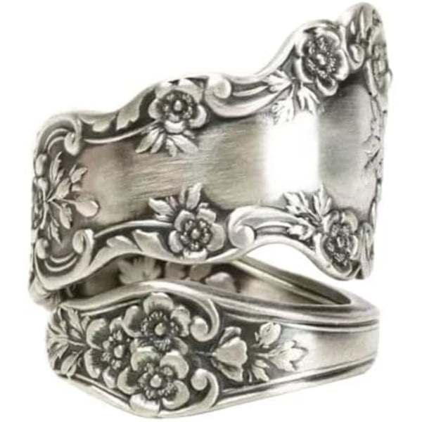 925 Sterling Silver Justerbar Kedjering i lager, Festringar för kvinnor (Skedring)