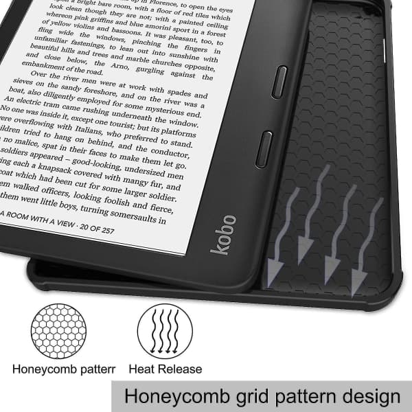 Etui kompatibel med Kobo Libra 2 - Book Style Pu Leather E