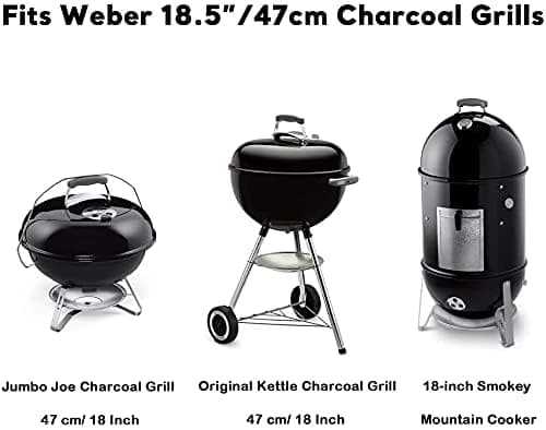 Grillrist i rustfritt stål for rund grill