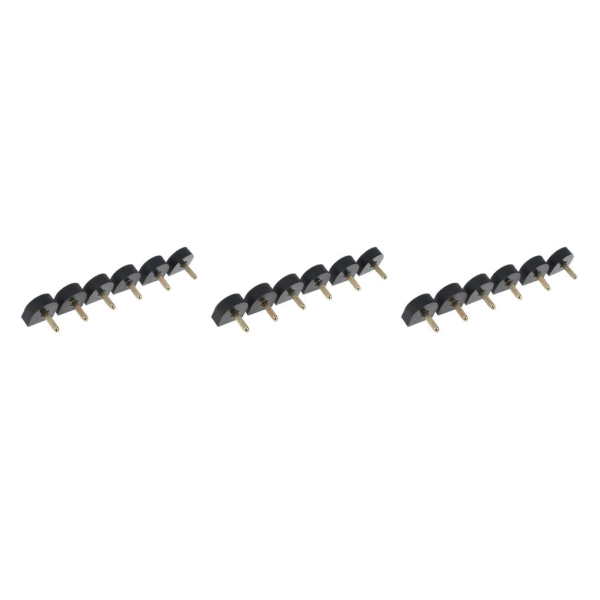 1/2/3/5 3 par korkokorkar Taps Skoreparationsbyte Svart 8mm 3PCS