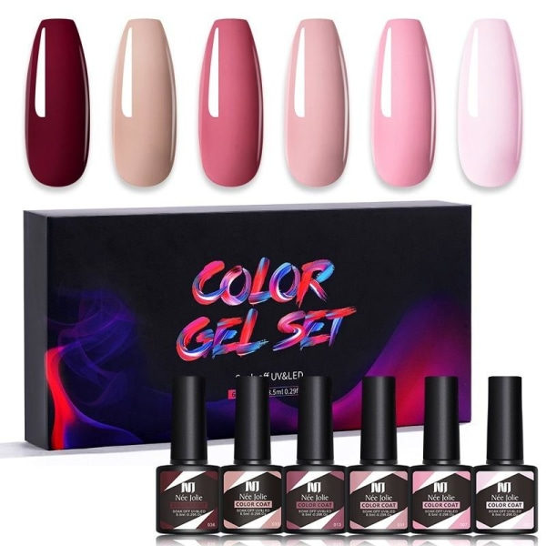 Kynsien polygeeli top coat polygeeli väri