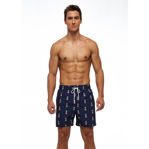 Wekity badbyxor för män, snabbtorkande shorts med fickor (YK14) zdq