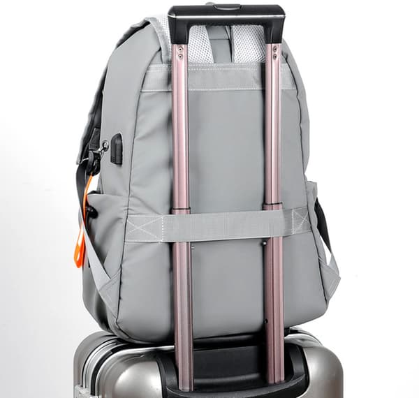 Backpack - inch laptop - with USB, waterproof, laptop compartment, holiday