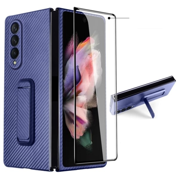 Skal / Case / Fodral för Samsung Galaxy Z Fold3 5G Blå blå