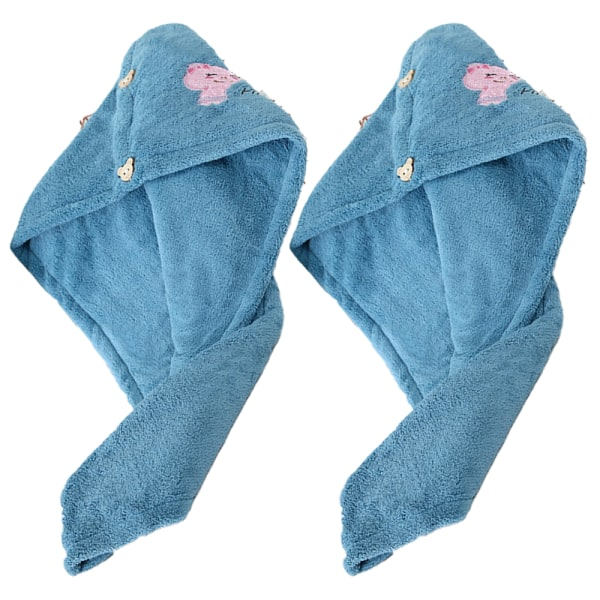 2-pack mikrofiberhårbandana torkhanddukar
