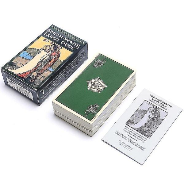Tarotkort Oracle-kort Brætspil 12*7 Smith-waite Tarot Borderless Waite 12*7cm zdq