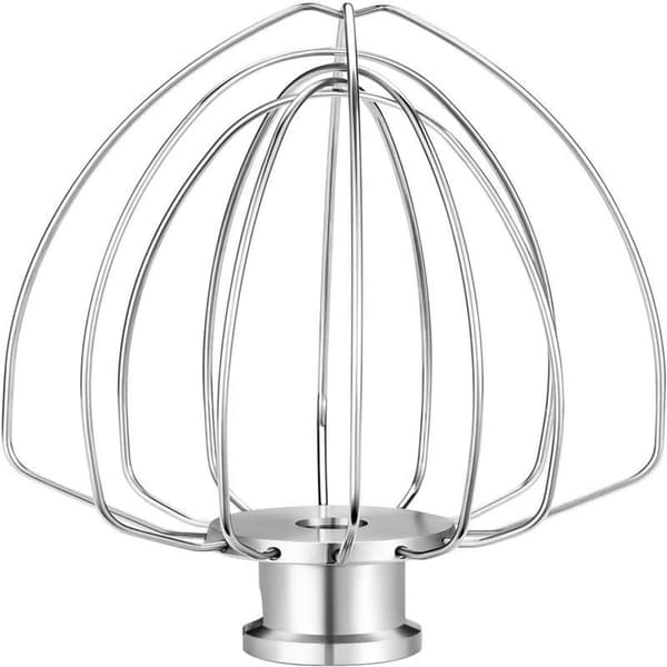 Standmixer Piskeris Tilbehør, Udskiftningspisker i Rustfrit Stål til K45WW KitchenAid, Til Bagning af Æg, Fløde og Kagedej