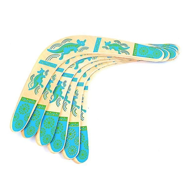 2 handgjorda boomeranger, träboomerang, V-formad boomerang - Perfekt