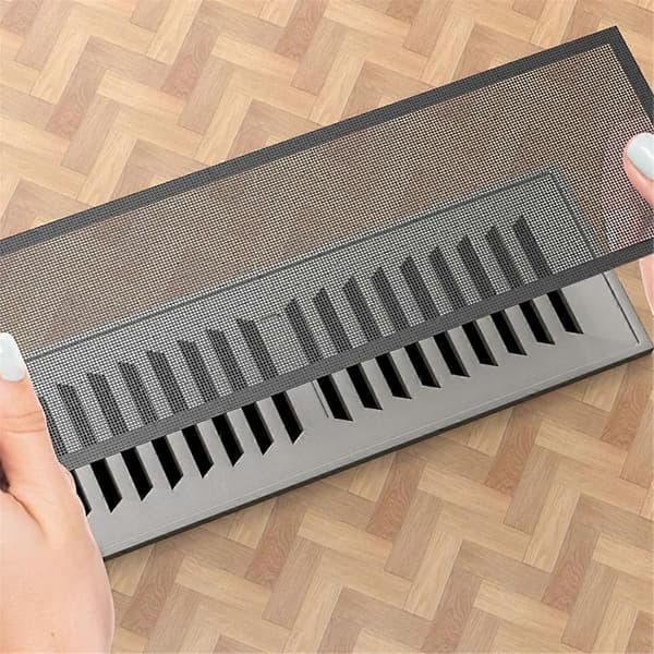 Magnetiske registerdæksler Luftventilationsbeskyttelse Mesh Ventilationsdæksel (5,5x12 tommer)_tfrf