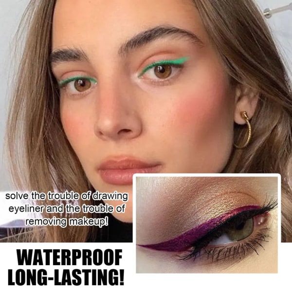 Eyeliner-tarra Dubbel ögonlock-klistermärke Ögonsminkverktyg