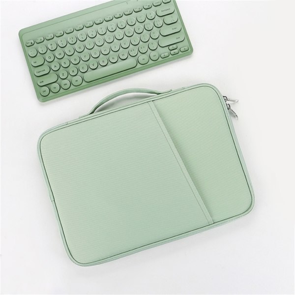 Laptopväska för affärer, bärbar datorväska för 10,8-12,9 tum, 13 tum Grå Green 11 inches
