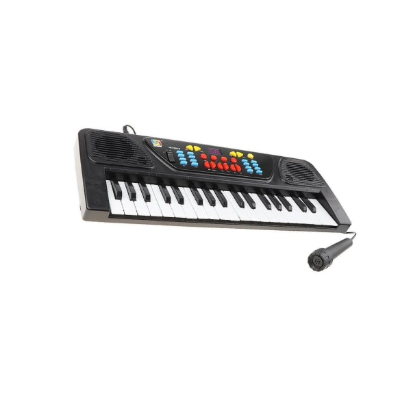 37 tangenter elektrisk orgel keyboard piano mini mikrofon sæt børn