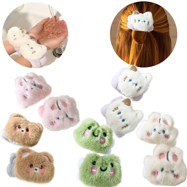Kasvojenpesu Hihanauha Spa Ranneke PESUNAUHA VALKOINEN KANI VALKOINEN white rabbit white rabbit