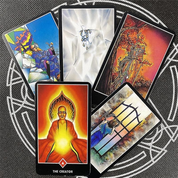 Nya Osho Zen Tarot-kort Pdf-guidebok engelsk version Oracle Deck Board Game For Party78st Tt29 zdq