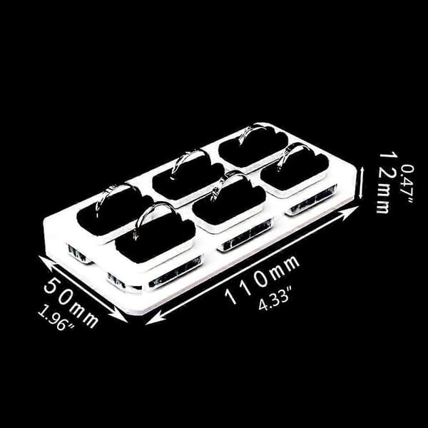 Kosmetikk Ringer Displaystativ Pad Halskjede Ornament Stud Holder Rack_tfrf