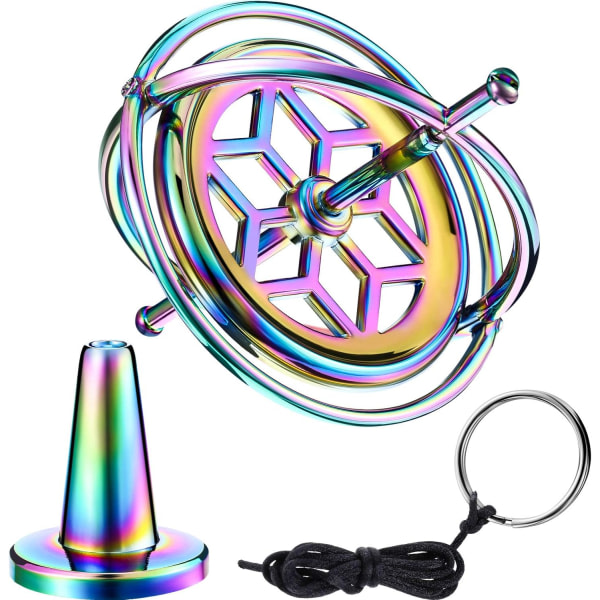Färgglad spinning Top Gyroskop Balans CDQ