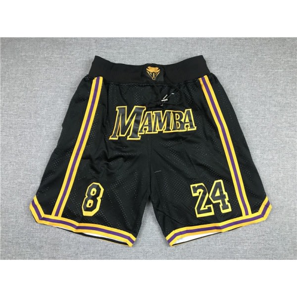 Sportfantast herr Basket City Player Present med ficka Mesh Shorts Casual Quick Dry Shorts sort M—L zdq