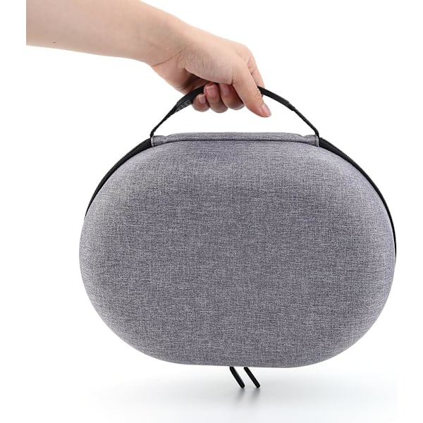 Bärväska för Meta Quest 3-headset, stötsäker, bärbar förvaringsväska, reporisistent, hård väska med avdelare och nätficka Parent