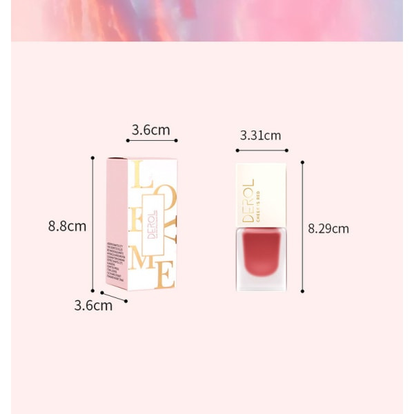 Silky Liquid Blush, silkinpehmeä, helposti levittyvä