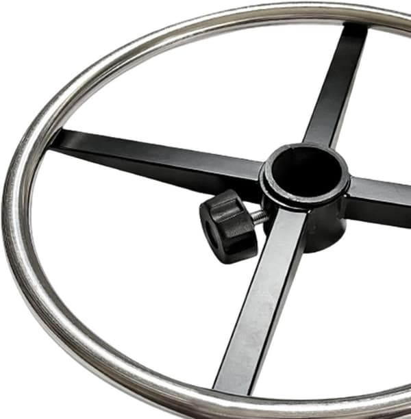 Fotstøttering for kontorstol - tegnebrettstol - fotring for spisestuestoler