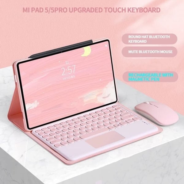 CDQ etui til Xiaomi Mipad 5 Pad 5 Pro (rosa)