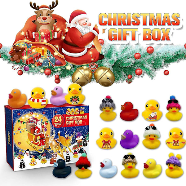 Ny Gummi And Advent 2023, Advent 2023 Børn, Advent And Bad Til (YSJ) 08(24 ducks)