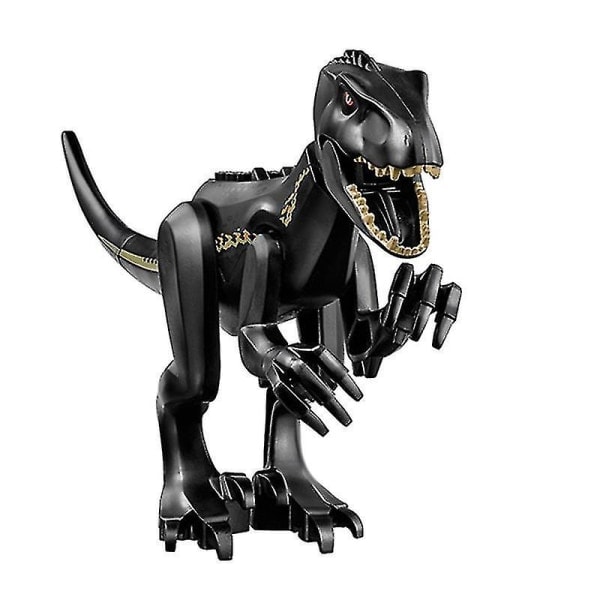 2 stk. Jurassic Dinosaur World Park Dinosaur Indoraptor Velociraptor Byggeklodser Tegl Bymontering Legetøj til børn A