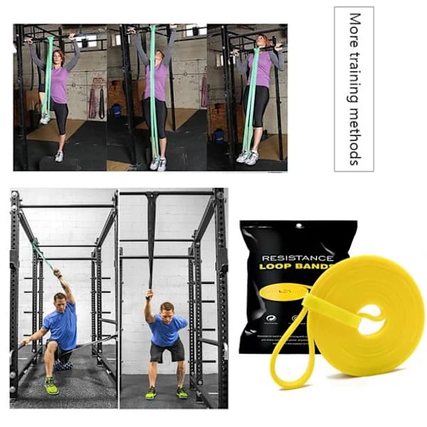 Elastic Resistance Band / Exercise Band Resistance 2-7kg Yellow