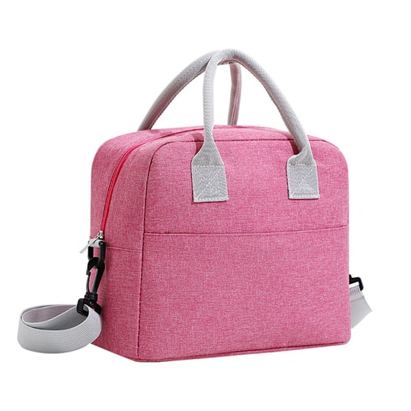 Lunch Bag Student Thermal Lunch Box PINK pink