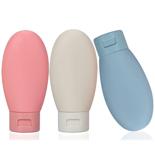 3-pack reseflaskor, set 60 ml bärbar resetoalett