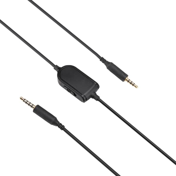 Ljudkabel för Logitech Astro A10 A40 A30 A50 Gaming Headset med volymkontroll