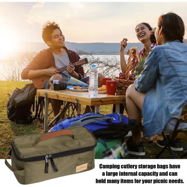 Camping Mini Organizer Rymlig rom for sortert oppbevaring for grilling og picknick