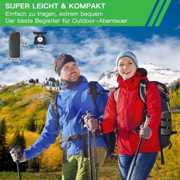 Breathable Comfortable Inflatable Sleeping Pad, Rapid Deflation Feature and Ultralight Compact Portable Sleeping Mat for Hiking and Traveling
