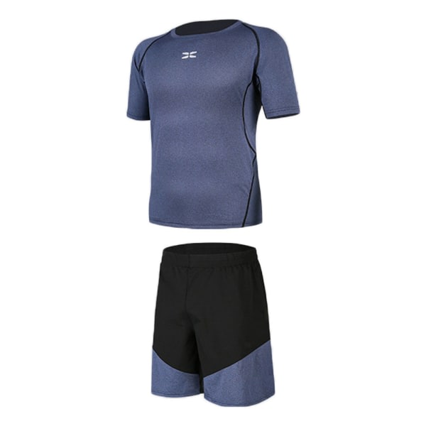 Aktive atletiske shorts for menn sett for trening basketball zdq