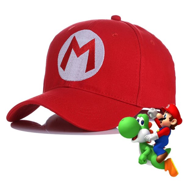 Basebollkeps Super Mario CAP punainen SQBB