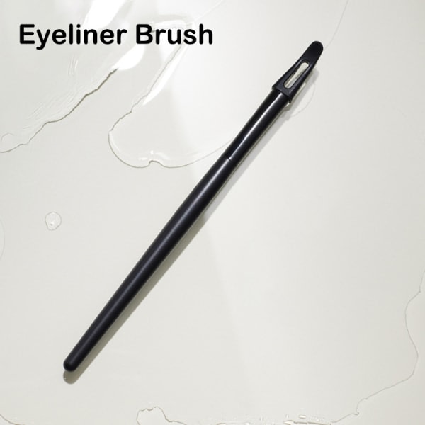 CDQ Eyeliner Gel No-Skip Eyeliner Silikon Guide Tool Eyeliner Brush Blå endast borste