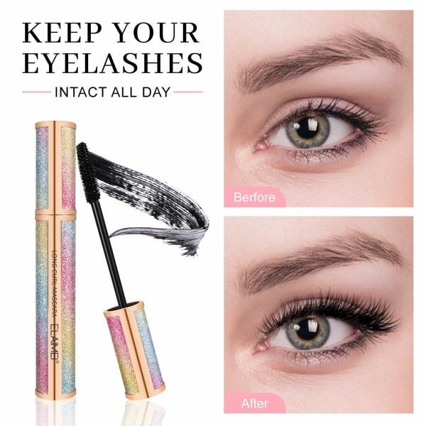 4D Mascara pitkät ripset vedenkestävä Tee ripsistä paksut ja kaartuvat
