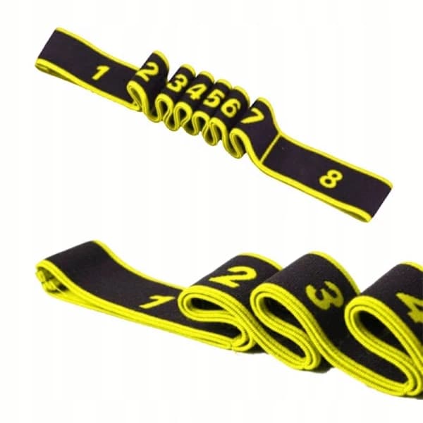 Gymnastics Resistance Band for Stretching - Exercise Band - Yellow