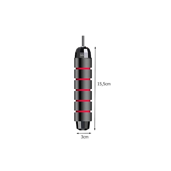 Hyppynaru kuulalaakereilla - Speed Rope Red Röd