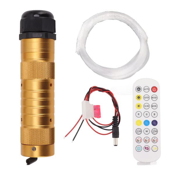 Dynamic Fiber Optic Light Source with Starry Sky Kit, Bluetooth App & Remote Control, Vibrant RGBW Color Changing, Waterproof & Safe Twinkle