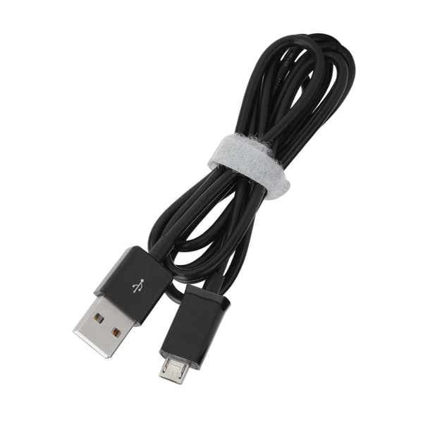 2 kpl 1 m puhelimen latauskaapeli Micro USB -pikalatauskaapeli PVC-datakaapeli AndroidilleMusta_tfrf