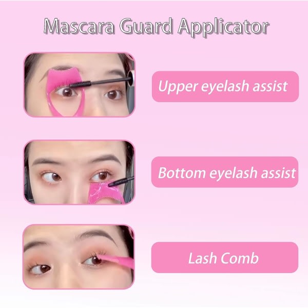 Lashes Buddy Øjenvippe Mascara Guard Applikator Makeup Kosmetik