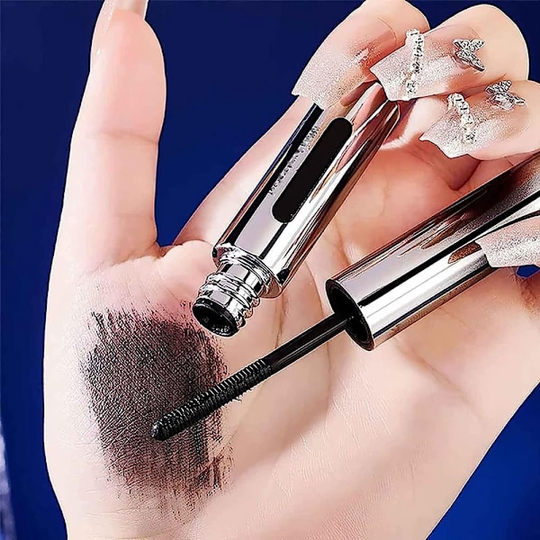 Bristleless Metal Mascara Metallisk Mascara SORT black