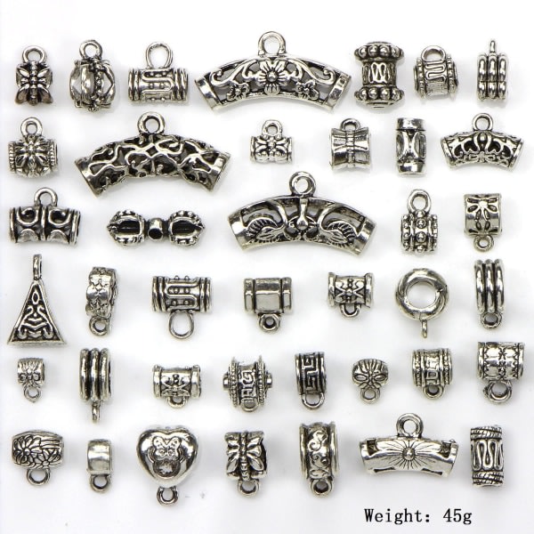 berlocker smyckes örhängen DIY-pakke 40 st