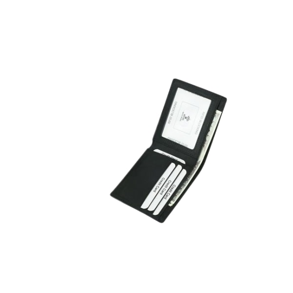 CDQ Lätt hopfällbar plånbok korthållare RFID-blokkering SvartCDQ