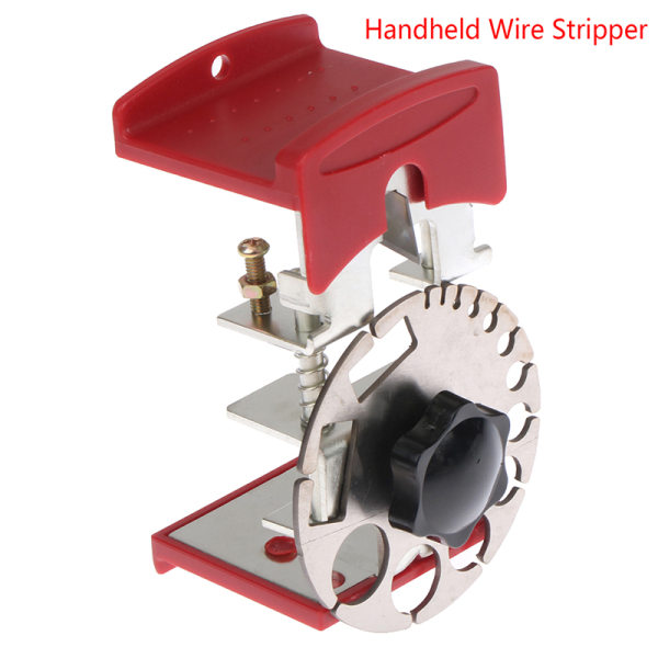 CDQ Handhållen Wire Stripper Justerbar sähköinen ledningar Kabel