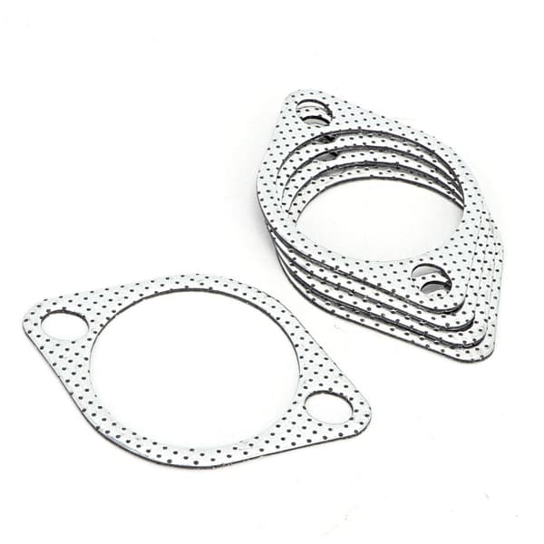 5 st 3'' keramiska avgaspackningar metall med förstärkt ring 3in 76mm Downpipe