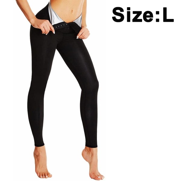 Bastu Sweat Shapewear Hög midja Träningsoverall Midjetränare zdq