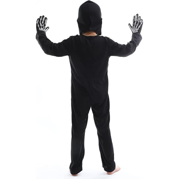 Børne Skeletdragt, Selvlysende Skelet Halloween Kostumer S_tfrf S