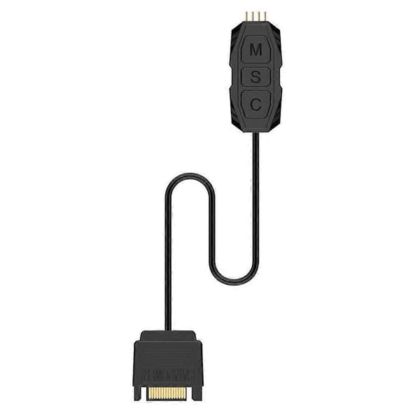 ARGB Controller RGB-controller til PC-computerkabinet LED-slinge 3pin_tfrf